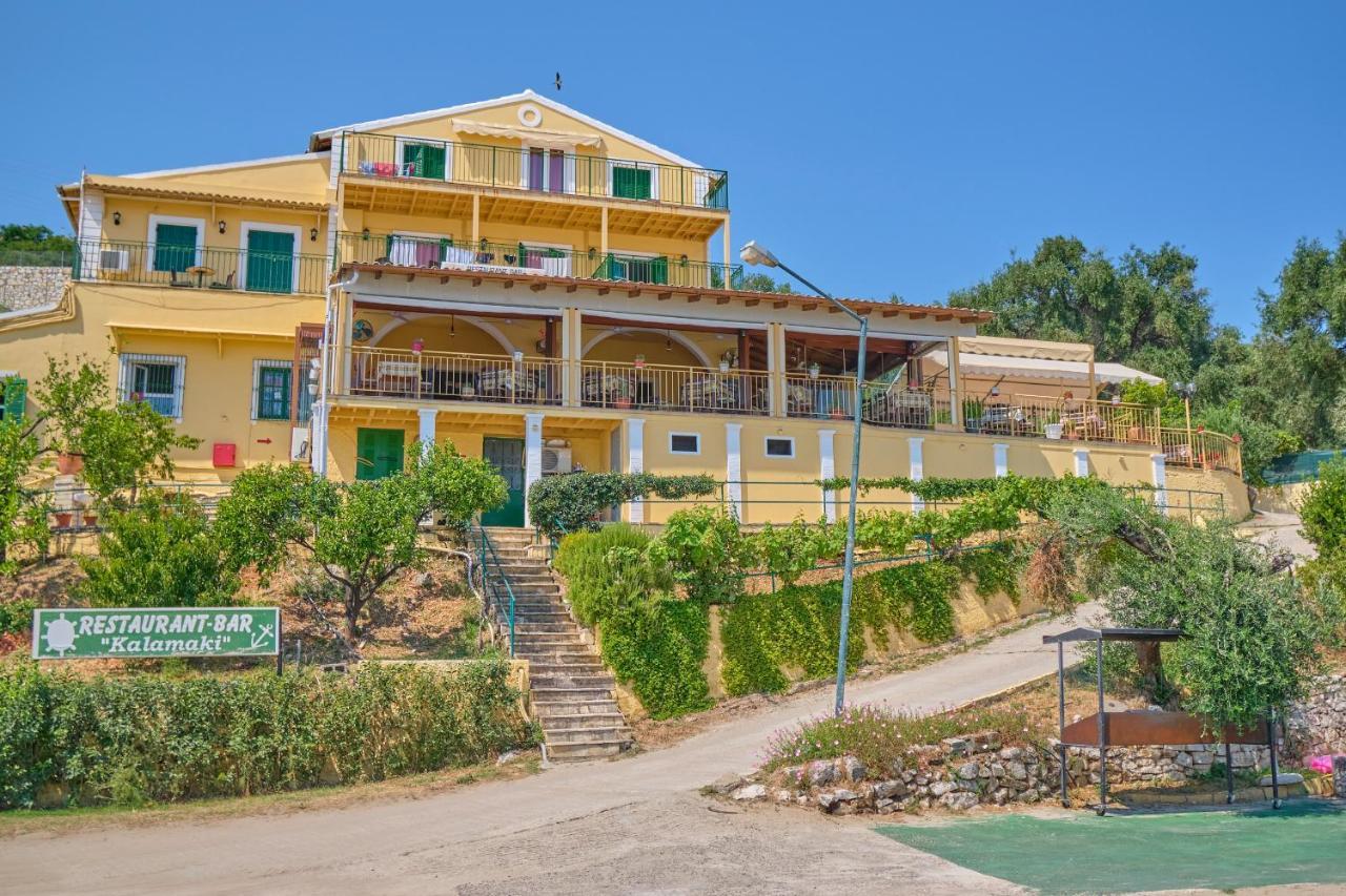 Nikos Kalamaki Corfu Apraos エクステリア 写真